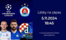 2024 Zápas Slovan vs Dinamo Záhreb